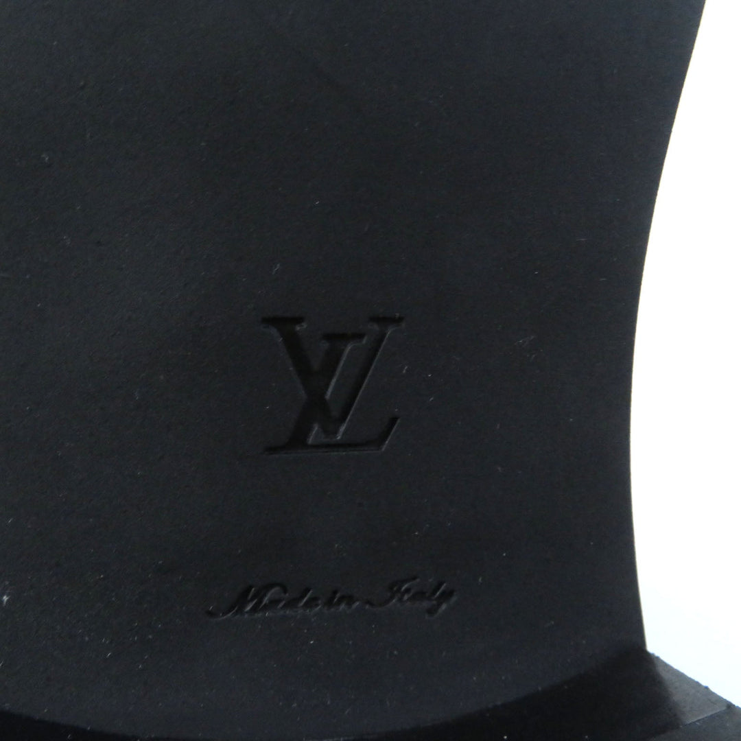 LOUIS VUITTON short boots Main: Leather multicolor Wonderland Line Women 35.5 Used Authentic