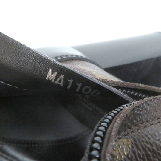 LOUIS VUITTON short boots Main: Leather Brown black Star Trail Line Women 35 Used Authentic