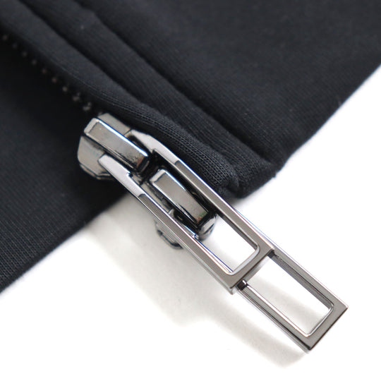 EMPORIO ARMANI Track jacket 6R1MF1 1JHSZ Outer: 76% cotton, Outer: 48% polyester, Outer: 6% elastane (polyurethane), Lining: 100% polyester black mens L Used Authentic