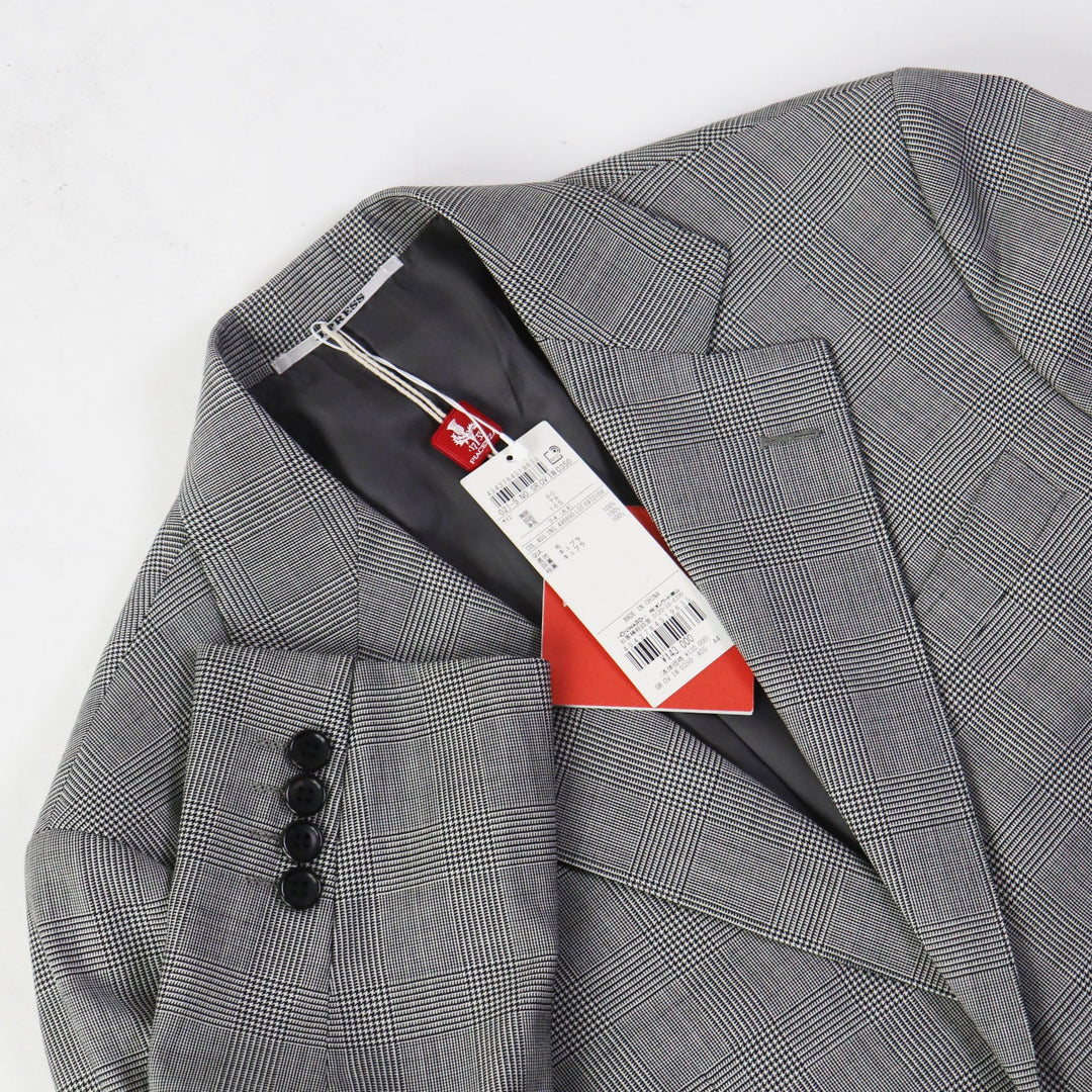 J.PRESS suit Outer: 100% wool, Lining: 100% cupra, Lining: 100% cupra gray mens 34 (A4) Used Authentic