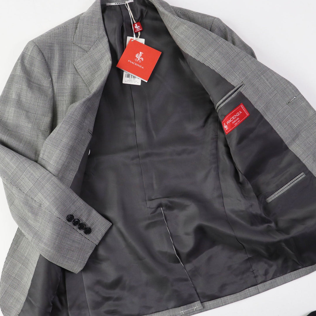 J.PRESS suit Outer: 100% wool, Lining: 100% cupra, Lining: 100% cupra gray mens 34 (A4) Used Authentic