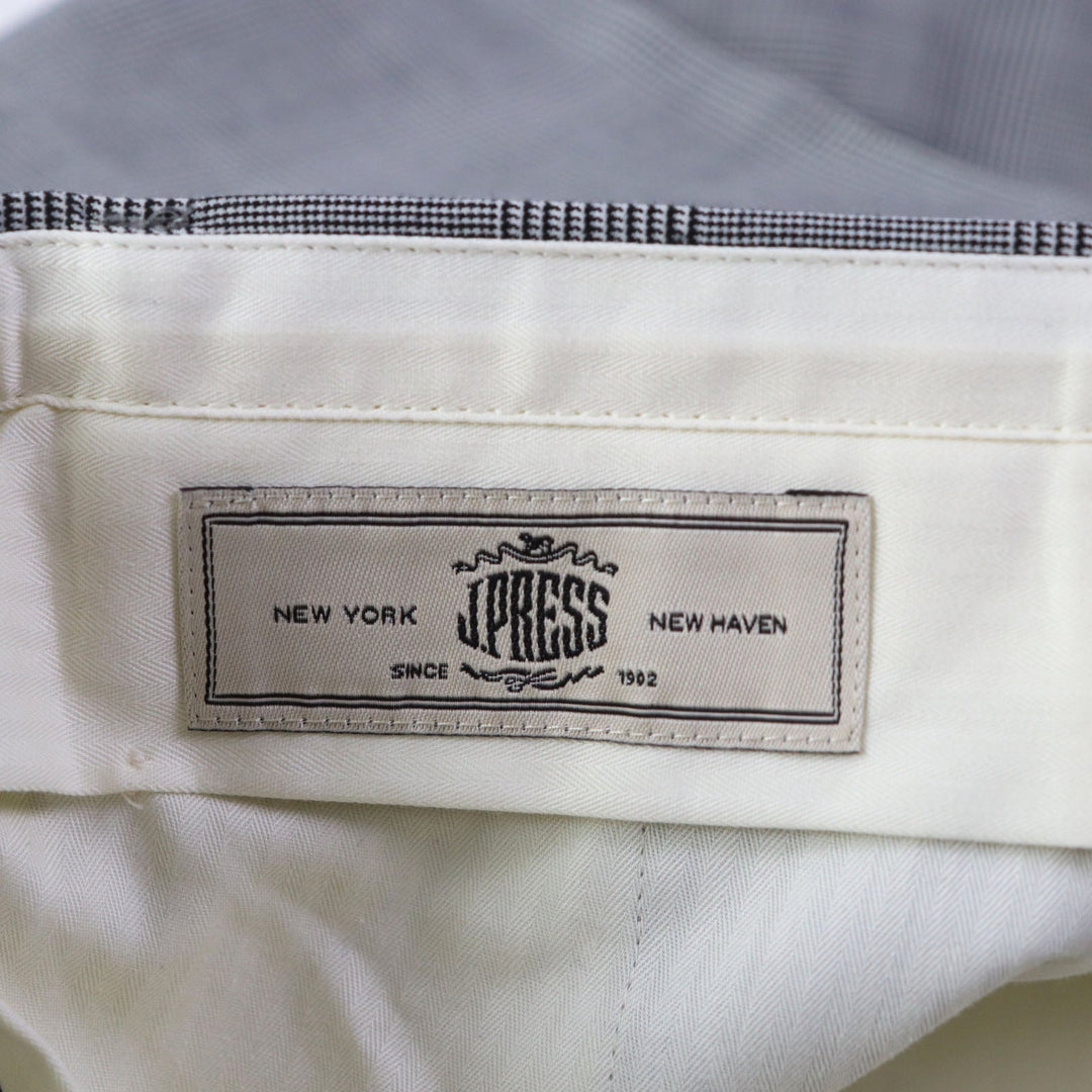 J.PRESS suit Outer: 100% wool, Lining: 100% cupra, Lining: 100% cupra gray mens 34 (A4) Used Authentic