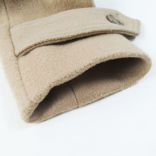 GUCCI coat 325072 Outer: 100% wool, Lining: 100% rayon beige Women 36 Used Authentic