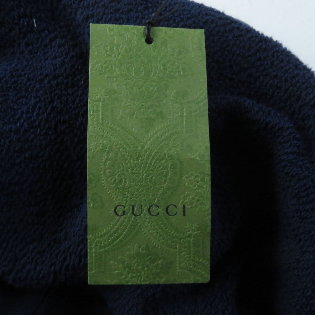 GUCCI Hoodie 717427 Main: 100% cotton Navy Women XS (160/84Y) Used Authentic