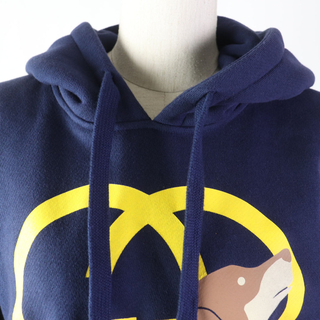 GUCCI Hoodie 717427 Main: 100% cotton Navy Women XS (160/84Y) Used Authentic