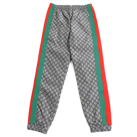GUCCI Pants 545609 Outer: 100% nylon, Lining: 100% nylon Gray type All-over pattern mens XS Used Authentic