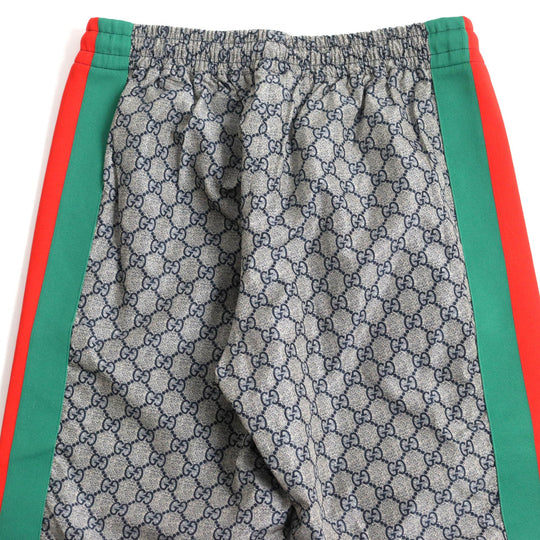 GUCCI Pants 545609 Outer: 100% nylon, Lining: 100% nylon Gray type All-over pattern mens XS Used Authentic