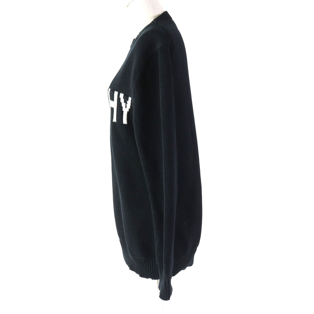 GIVENCHY knit BW907F4Z5B Main: 100% cotton black Women S Used Authentic