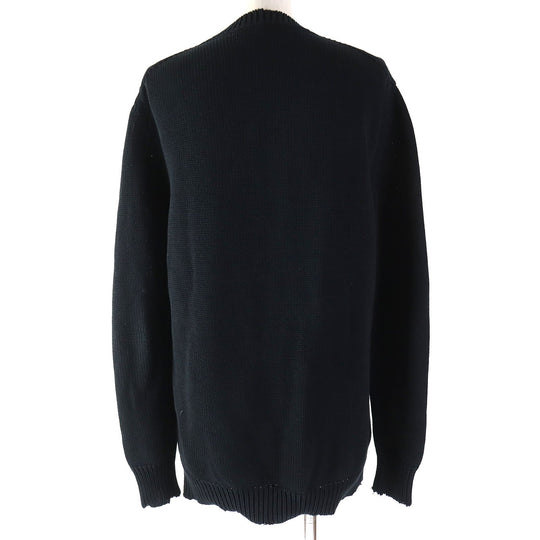 GIVENCHY knit BW907F4Z5B Main: 100% cotton black Women S Used Authentic