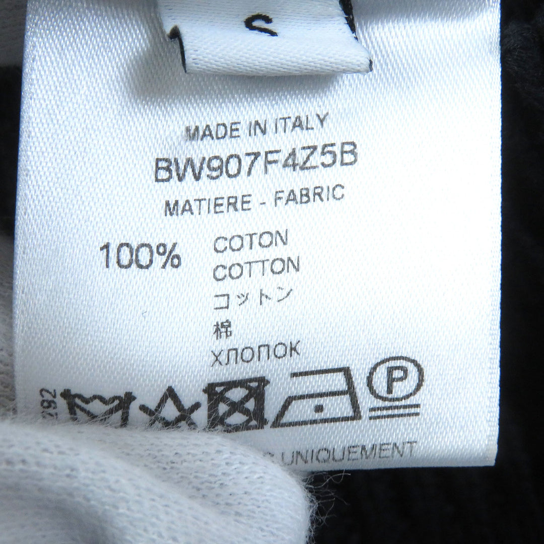 GIVENCHY knit BW907F4Z5B Main: 100% cotton black Women S Used Authentic