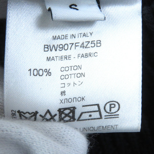 GIVENCHY knit BW907F4Z5B Main: 100% cotton black Women S Used Authentic