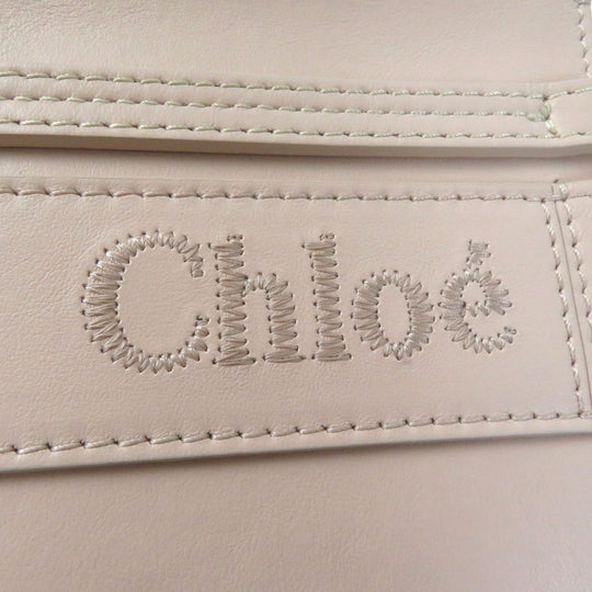 Chloe Shoulder Bag CHC23UP237I60615 Main: Smooth calfskin pink WOODY Women Used Authentic