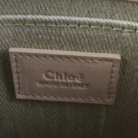 Chloe Shoulder Bag CHC23UP237I60615 Main: Smooth calfskin pink WOODY Women Used Authentic