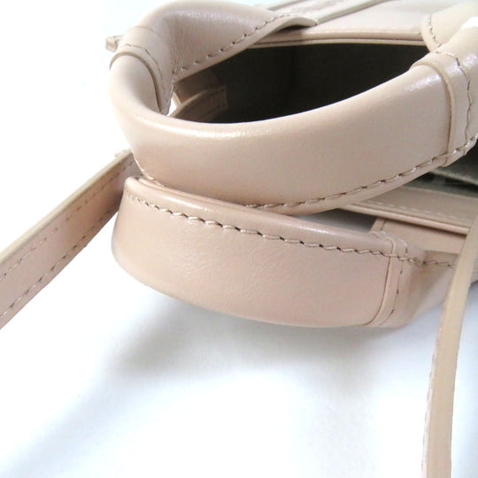 Chloe Shoulder Bag CHC23UP237I60615 Main: Smooth calfskin pink WOODY Women Used Authentic