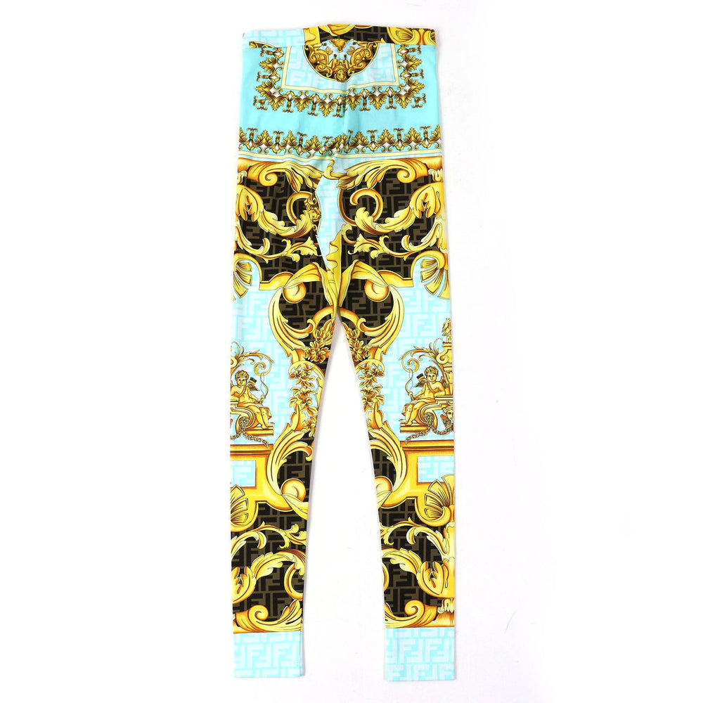 FENDI Other bottoms 1004962 Main: 84% nylon, 16% polyurethane multicolor Women 36 Used Authentic