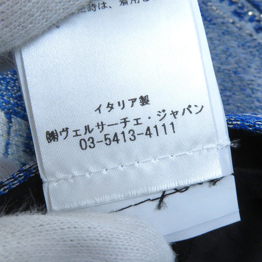 FENDI Denim pants 1004748 Main: 100% polyester, lining: 100% cupra blue Women 36 Used Authentic