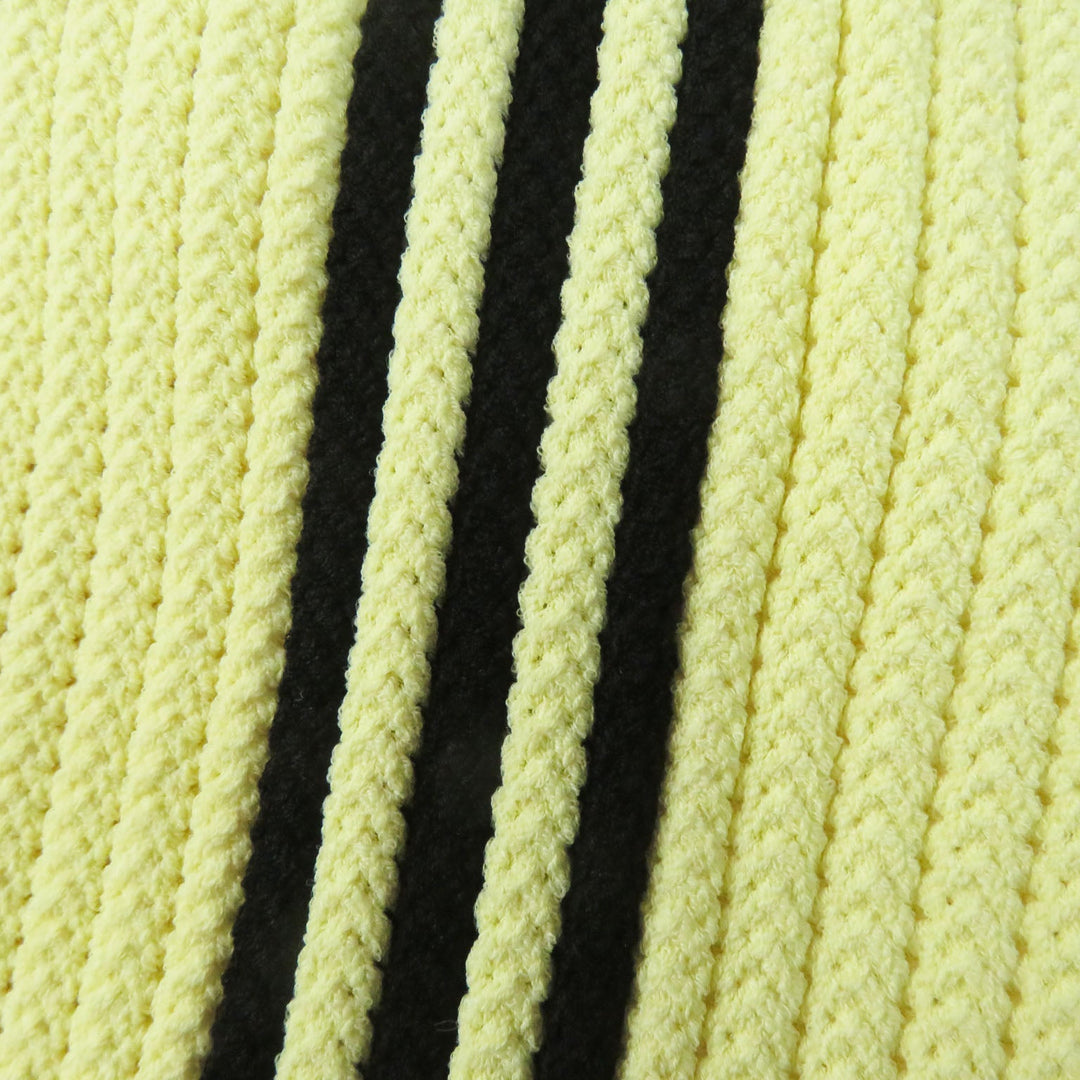 GUCCI Long skirt 697710 Outer material: 54% rayon, Outer material: 27% polyester, Outer material: 2% polyurethane, Part: 100% polyester Yellow black Women L (175/74Y) Used Authentic