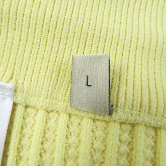 GUCCI Long skirt 697710 Outer material: 54% rayon, Outer material: 27% polyester, Outer material: 2% polyurethane, Part: 100% polyester Yellow black Women L (175/74Y) Used Authentic