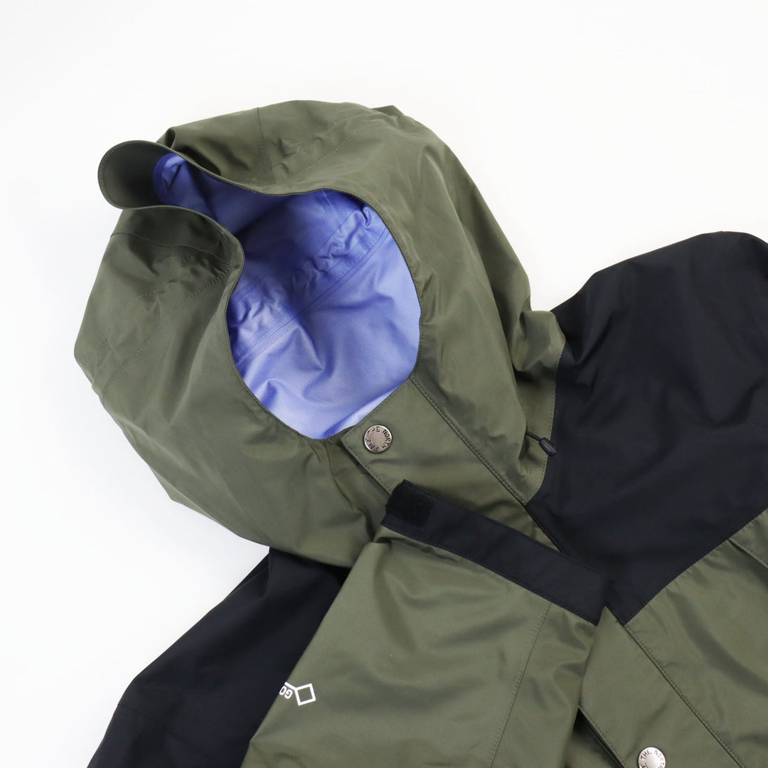 THE NORTH FACE coat NP11940 Outer: 100% nylon, Lining: 100% nylon, Part: 100% polyester New Taupe Mountain Raintex Coat mens M Used Authentic