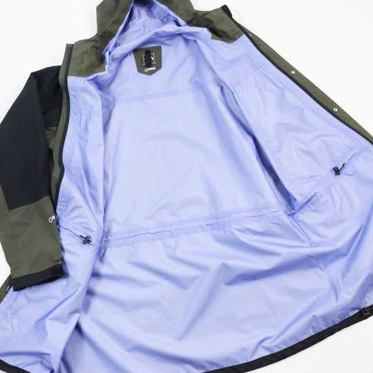 THE NORTH FACE coat NP11940 Outer: 100% nylon, Lining: 100% nylon, Part: 100% polyester New Taupe Mountain Raintex Coat mens M Used Authentic