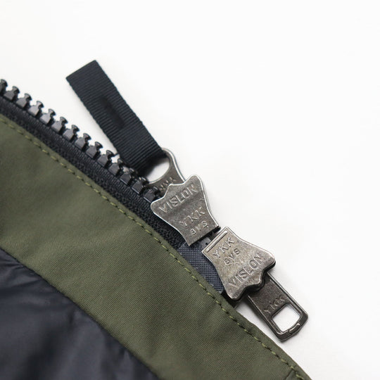THE NORTH FACE Down jacket ND919935 Outer: 100% nylon, Filling: 80% down, Filling: 20% feather, Lining: 100% polyester, Fur: 80% acrylic, 20% acrylic khaki Mountain Down Coat mens XS Used Authentic