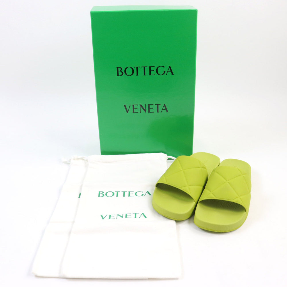 BOTTEGAVENETA Sandals 640050 VOOPO Main: Rubber Green, Kiwi mens 41 Used Authentic