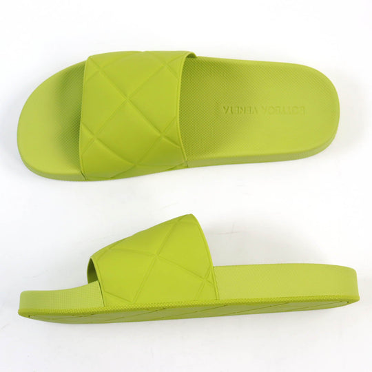 BOTTEGAVENETA Sandals 640050 VOOPO Main: Rubber Green, Kiwi mens 41 Used Authentic