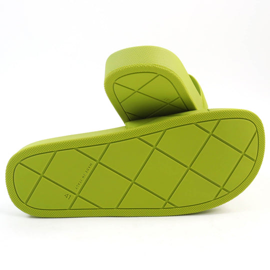 BOTTEGAVENETA Sandals 640050 VOOPO Main: Rubber Green, Kiwi mens 41 Used Authentic
