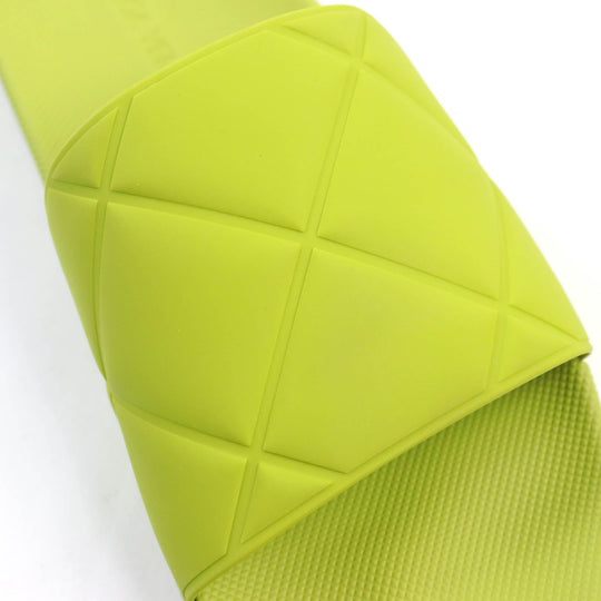 BOTTEGAVENETA Sandals 640050 VOOPO Main: Rubber Green, Kiwi mens 41 Used Authentic