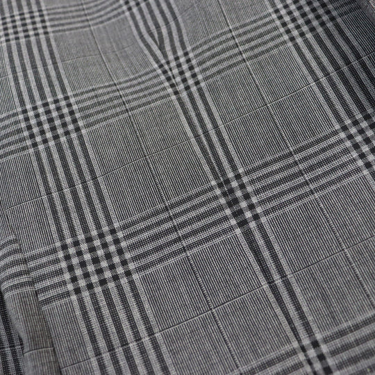 DOLCE&GABBANA tailored jacket G2AY6T Main: 100% virgin wool Grey Check Pattern MARTINI mens 46 Used Authentic