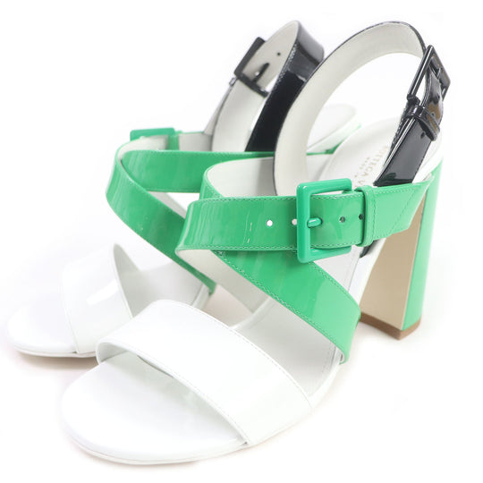 BOTTEGAVENETA Sandals 565654 Main: Patent leather multicolor Women 37 Used Authentic