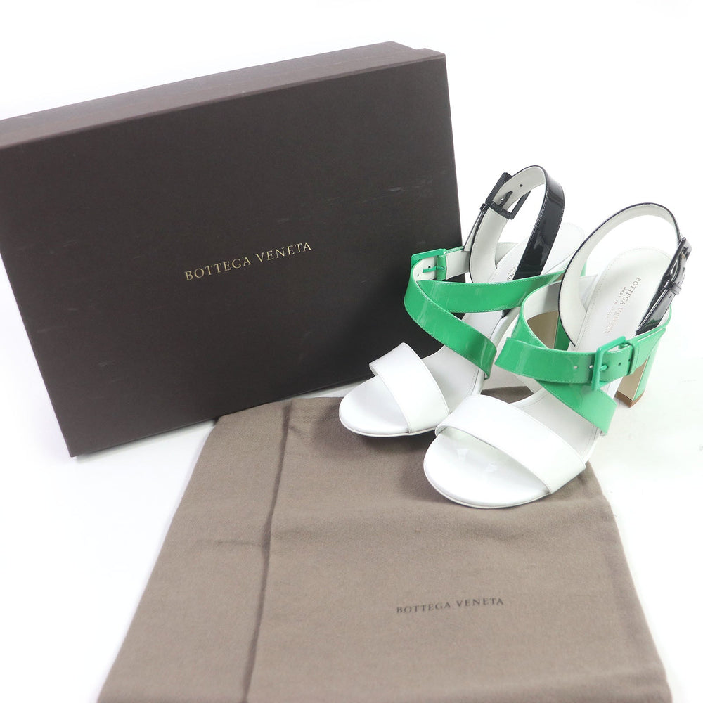 BOTTEGAVENETA Sandals 565654 Main: Patent leather multicolor Women 37 Used Authentic
