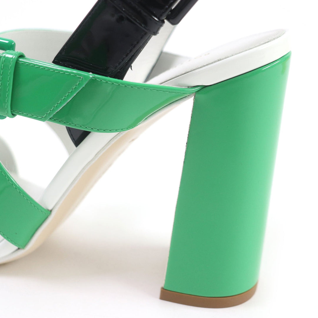 BOTTEGAVENETA Sandals 565654 Main: Patent leather multicolor Women 37 Used Authentic