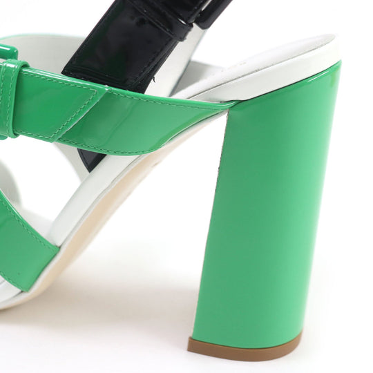 BOTTEGAVENETA Sandals 565654 Main: Patent leather multicolor Women 37 Used Authentic