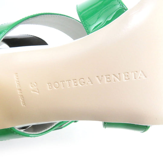 BOTTEGAVENETA Sandals 565654 Main: Patent leather multicolor Women 37 Used Authentic