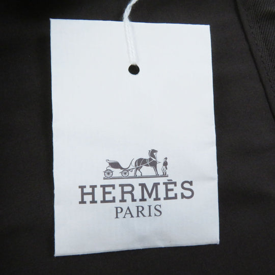 HERMES Tight Skirt Outer: 97% wool, Outer: 3% polyurethane, Lining: 94% silk, Lining: 6% polyurethane Brown Women 42 Used Authentic