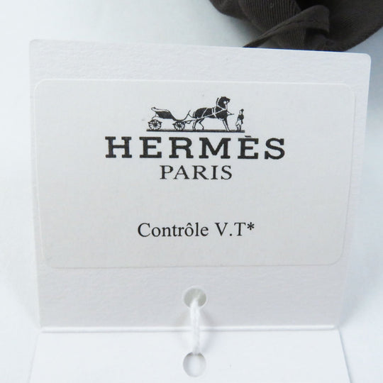 HERMES Tight Skirt Outer: 97% wool, Outer: 3% polyurethane, Lining: 94% silk, Lining: 6% polyurethane Brown Women 42 Used Authentic