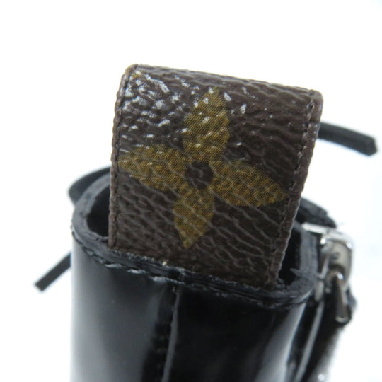 LOUIS VUITTON short boots Main: Patent black Star Trail Line Women 36 Used Authentic