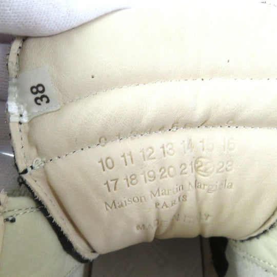Maison Margiela High cut sneakers Main: suede, Main: leather black Women 38 Used Authentic