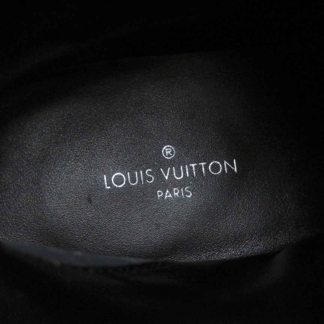 LOUIS VUITTON Ankle boots Main: Leather black Rhapsody line Women 36 Used Authentic