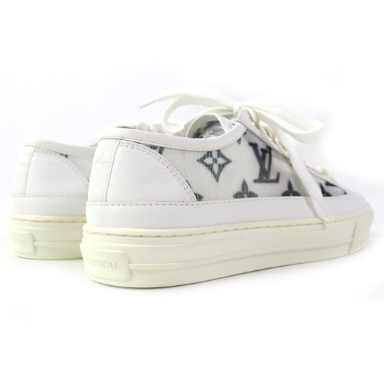 LOUIS VUITTON sneakers Main: Leather White Black type Stella line Women 34 Used Authentic