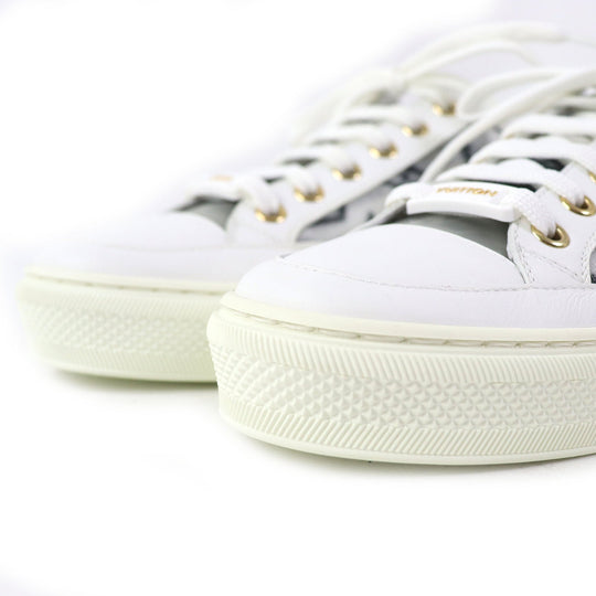 LOUIS VUITTON sneakers Main: Leather White Black type Stella line Women 34 Used Authentic