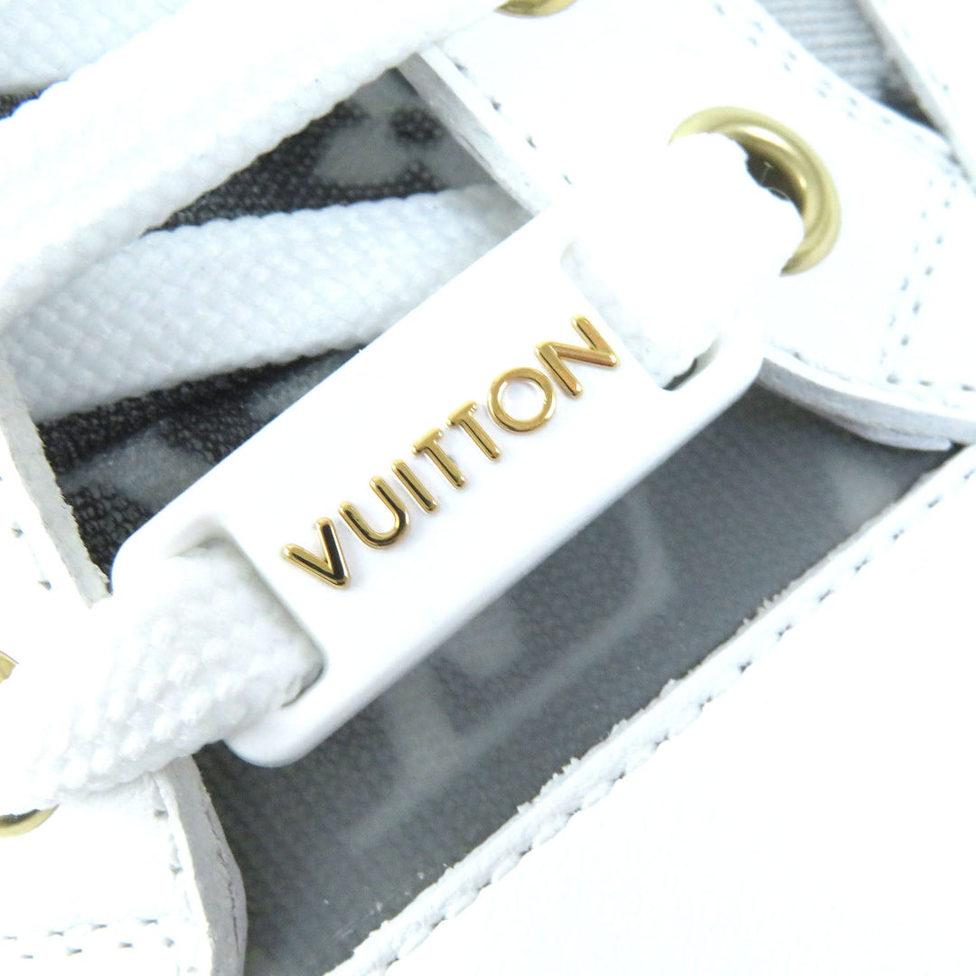 LOUIS VUITTON sneakers Main: Leather White Black type Stella line Women 34 Used Authentic
