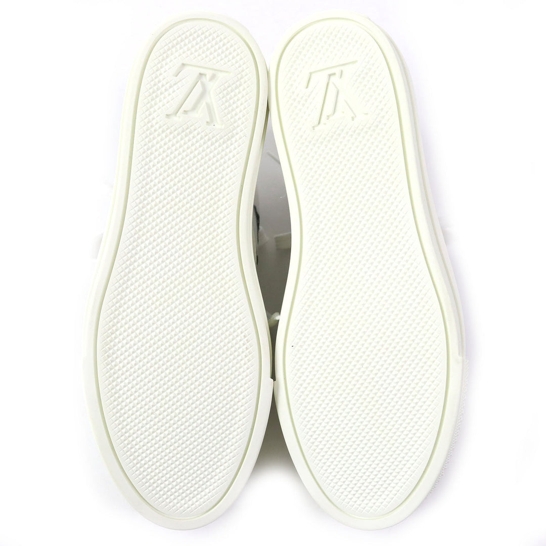 LOUIS VUITTON sneakers Main: Leather White Black type Stella line Women 34 Used Authentic