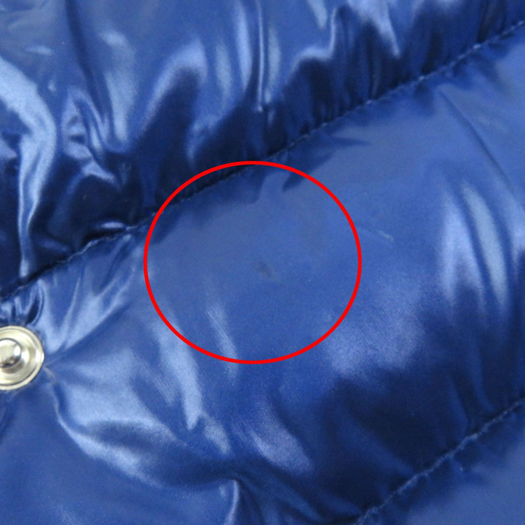 Herno Down jacket PI0046DIC Outer: 100% nylon, Lining: 100% nylon, Filling: 90% down, Filling: 10% feather, Part: 60% cotton Navy Women 40 Used Authentic