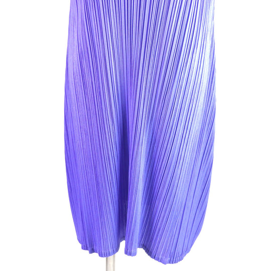 PLEATS PLEASE one piece Main: 100% polyester Purple blue Women 3 Used Authentic