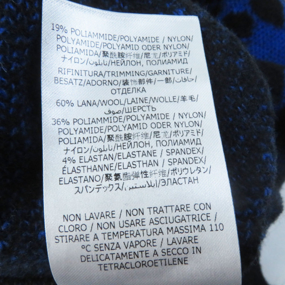 Stella McCartney Long skirt 603950 wool blue 36