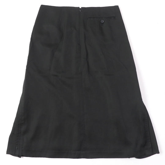 ISSEY MIYAKE Long skirt IM71-FG018 Main: 50% cotton, Main: 50% cupra, Lining: 100% cupra black Women 1 Used Authentic