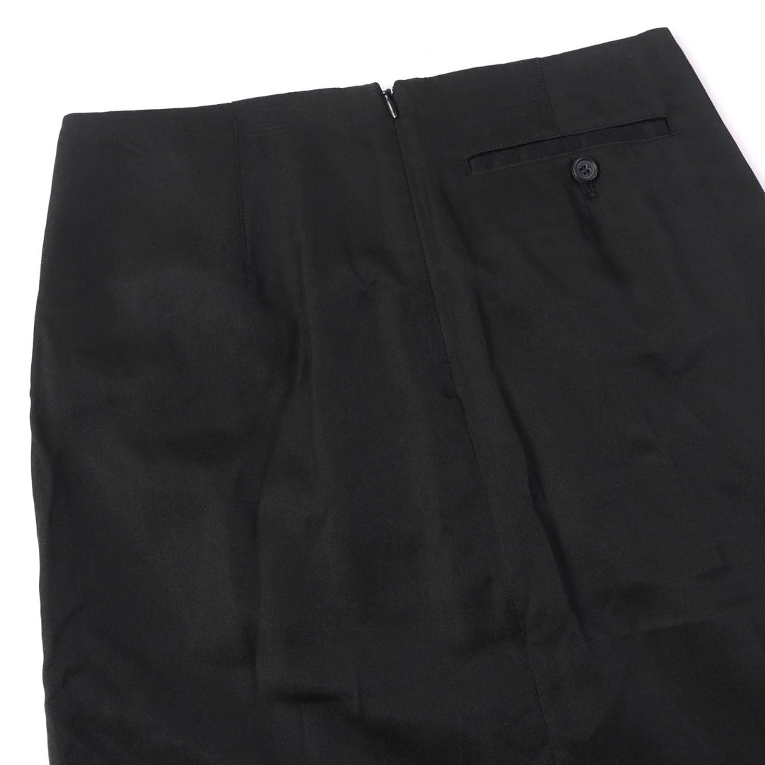 ISSEY MIYAKE Long skirt IM71-FG018 Main: 50% cotton, Main: 50% cupra, Lining: 100% cupra black Women 1 Used Authentic