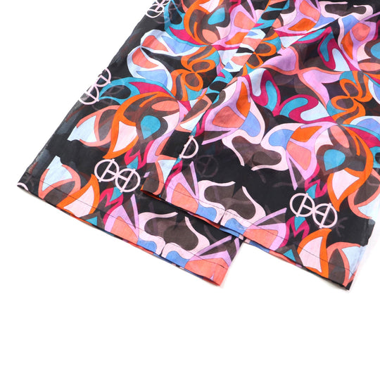 HERMES Pants Main: 100% cotton multicolor Women 34 Used Authentic